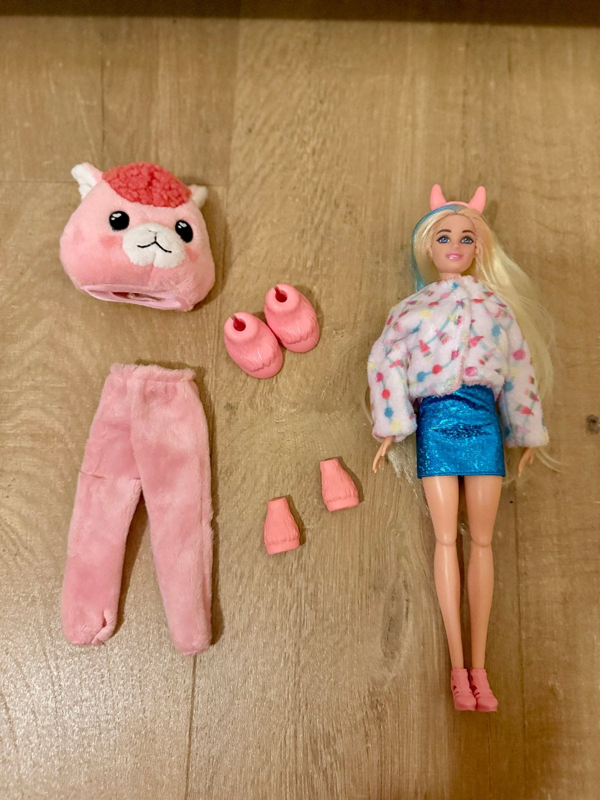 Barbie Cutie Reveal Llama HJL60 - Bijna Compleet, Ophalen of Verzenden, Zo goed als nieuw, Barbie