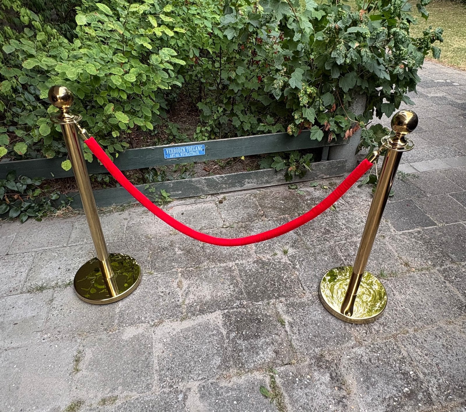 Vip afzetpaaltjes incl. Koord., Ophalen, Nieuw