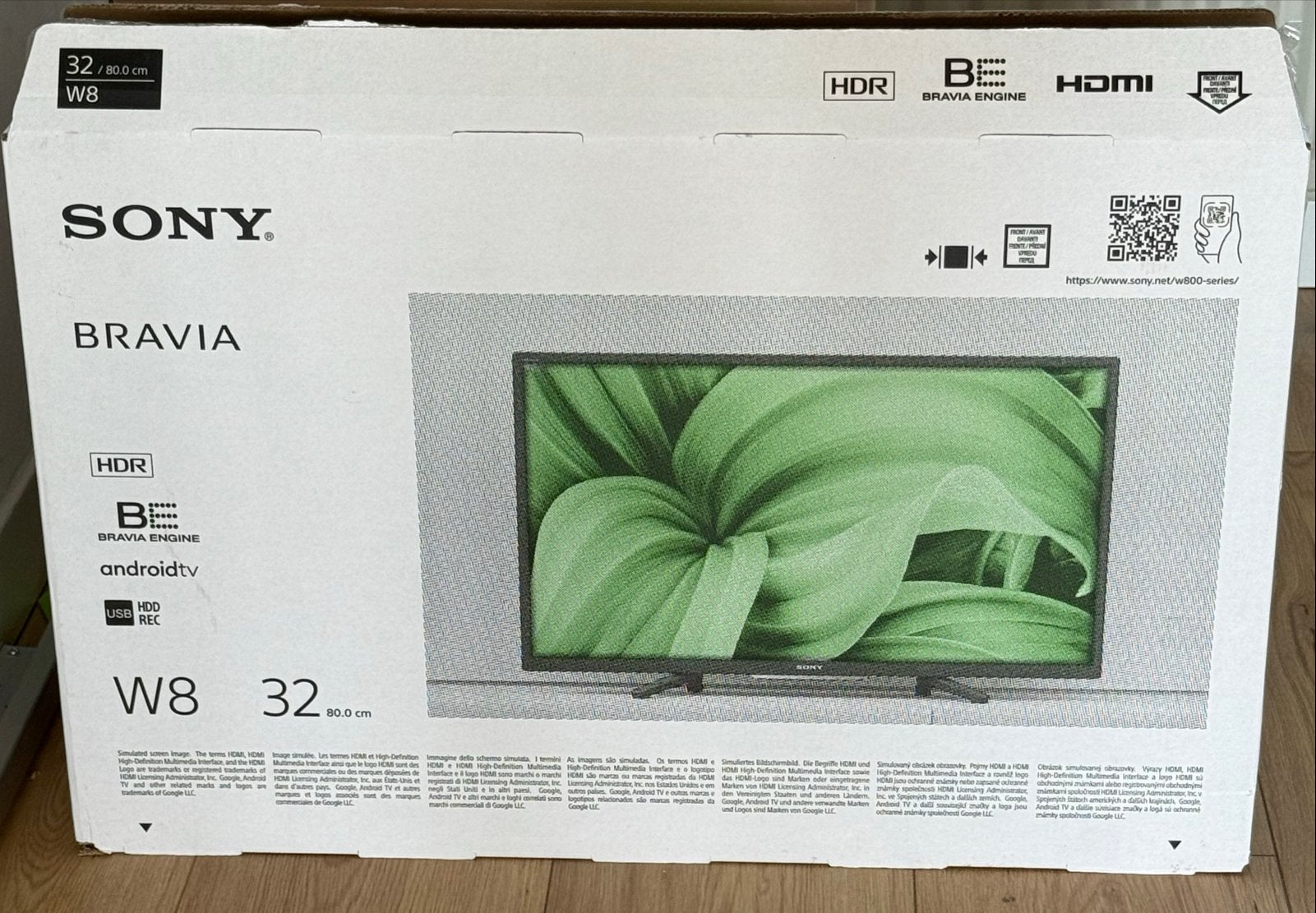 Foto 3 van SONY Bravia KD-32W800 (2023) Smart-tv LED HD Ready