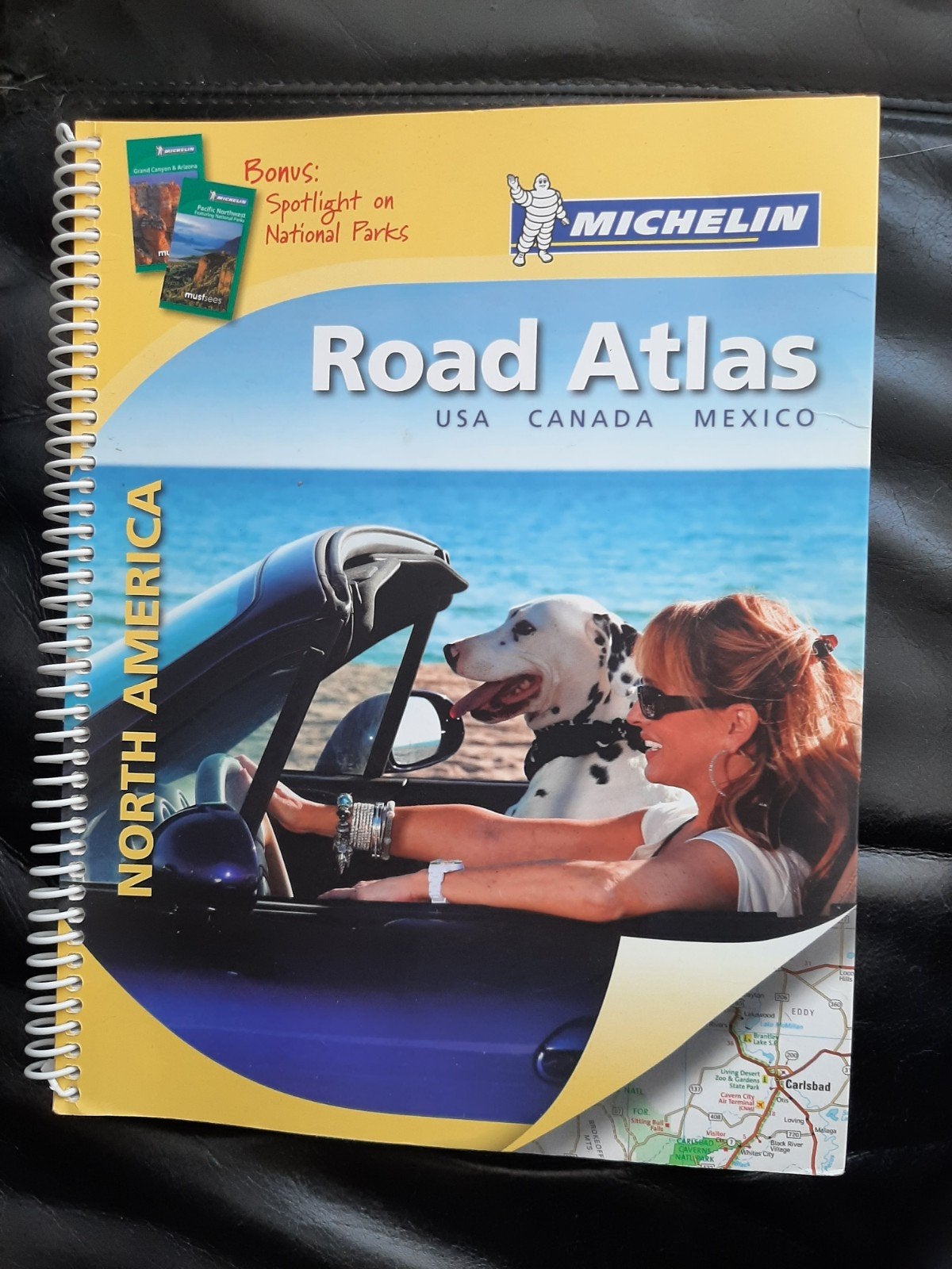Michelin Road Atlas Noord-Amerika (USA, Canada, Mexico), Boeken, Overige atlassen, Ophalen of Verzenden, Zo goed als nieuw, Wereld
