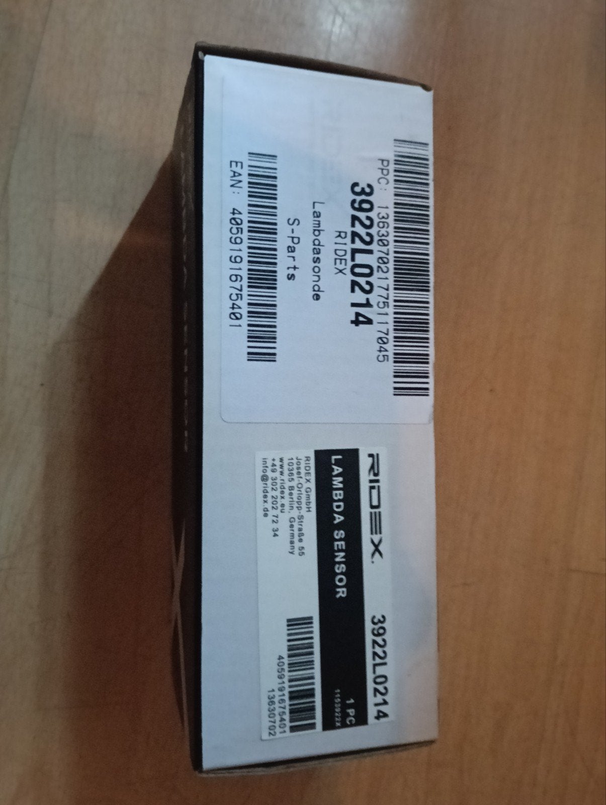 RIDEX Lambdasonde 3922L0214 - Corsa D Nieuw, Ophalen, Nieuw