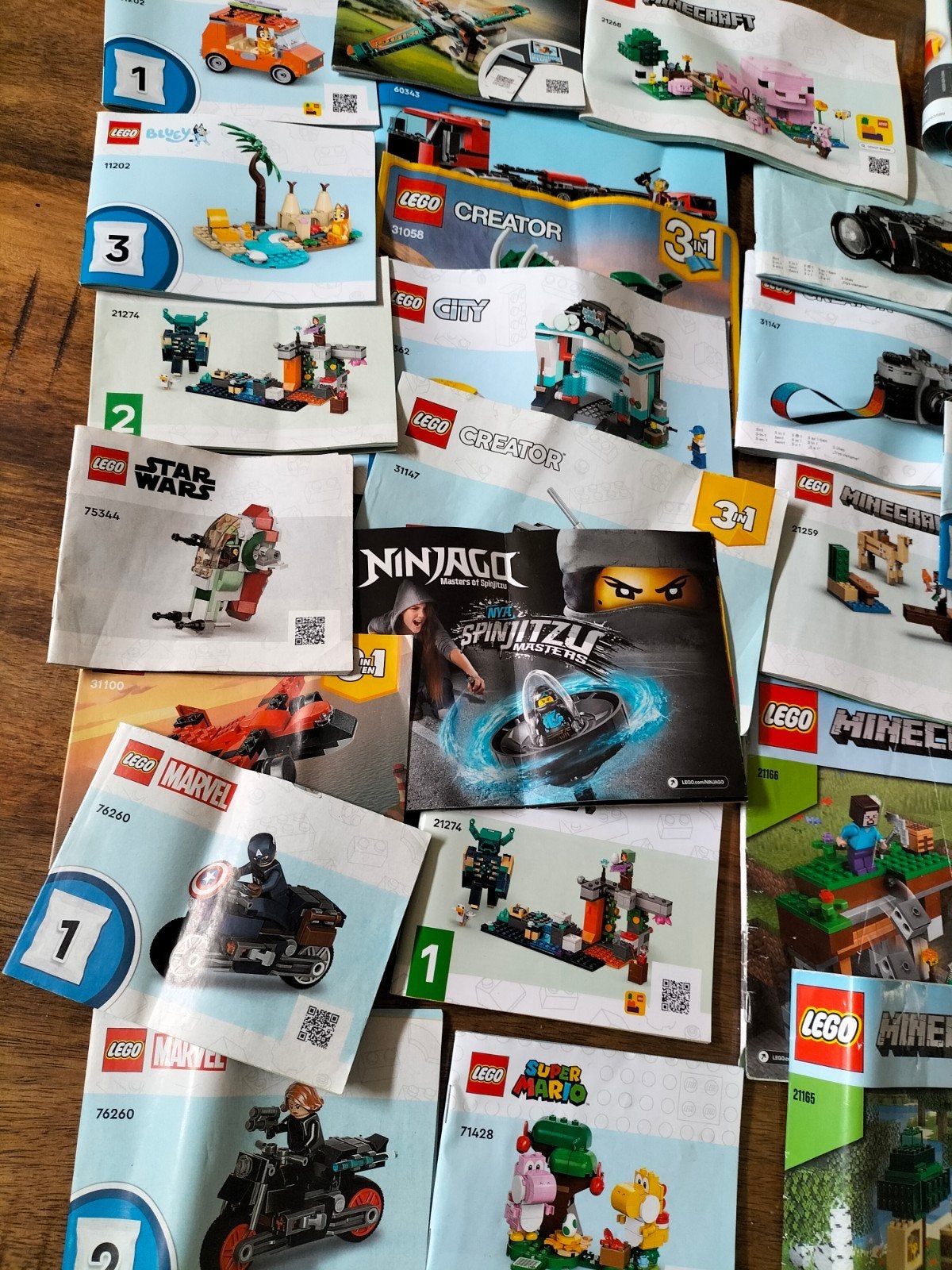 Voor de verzamelaar - Lego instructie boekjes, Ophalen of Verzenden, Gebruikt