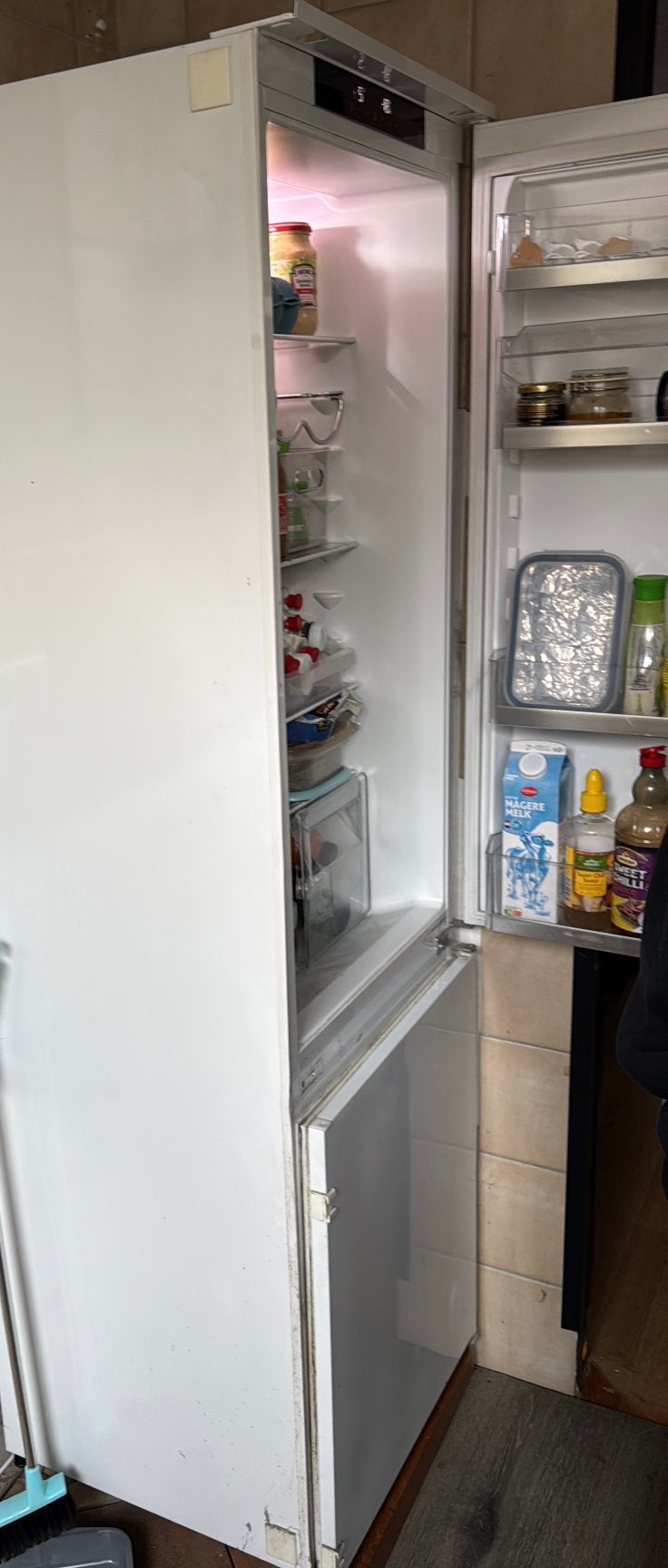 Ikea koelvriescombinatie, Ophalen, 200 liter of meer, Met aparte vriezer, 160 cm of meer