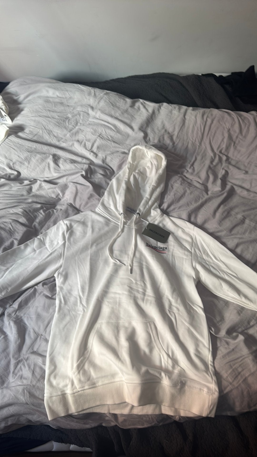 balenciaga trui wit maat L/M beschikbaar, Ophalen of Verzenden, Nieuw, Maat 48/50 (M), Wit