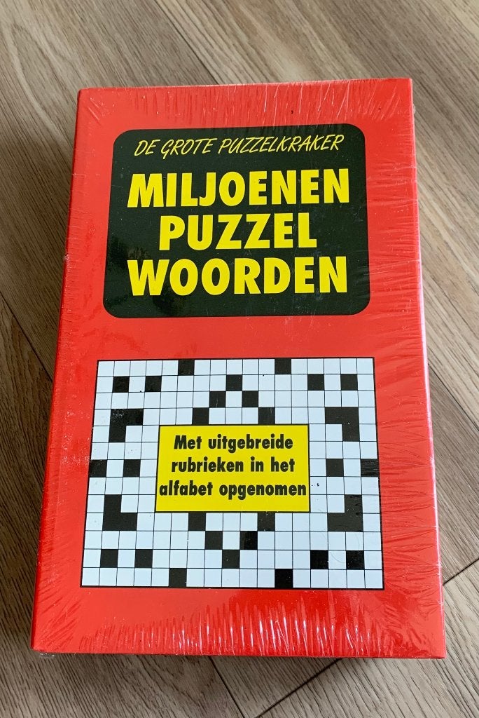 Te koop miljoenen puzzelwoorden boek, Ophalen of Verzenden, 500 t/m 1500 stukjes, Nieuw