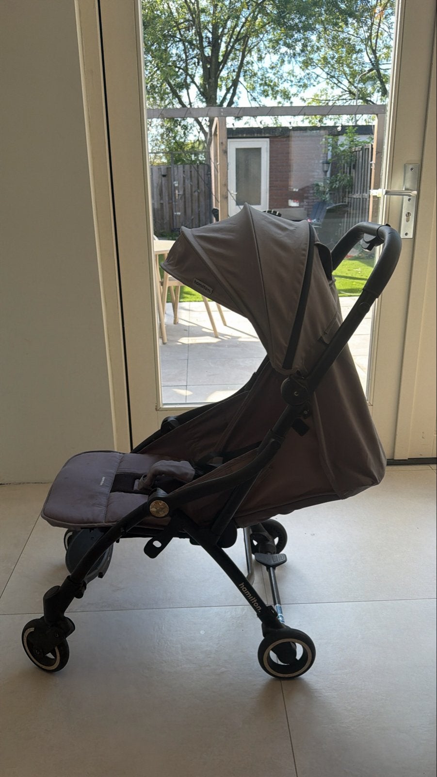 Hamilton R1 Kinderwagen Grijs - Compact en Lichtgewicht, Ophalen, Gebruikt, Kinderwagen, Overige merken