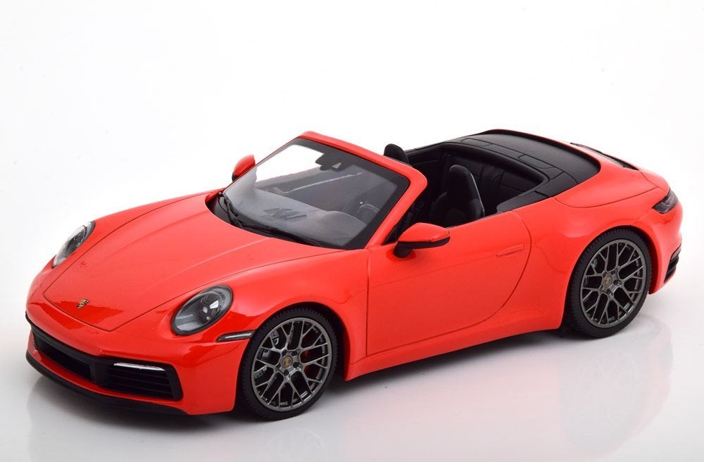 Porsche 911 Carrera 4S Cabriolet (992) 2019 1-18 Minichamps, Hobby en Vrije tijd, Minichamps, Auto, Nieuw, Ophalen of Verzenden
