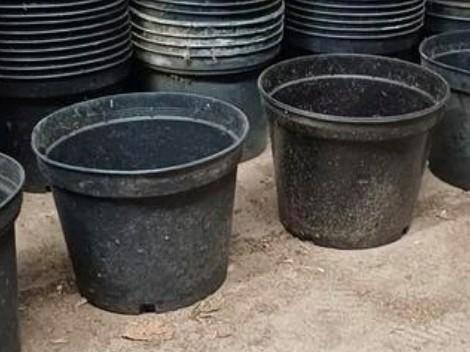 Kweekpotten plantenpotten bloempotten 2 liter, Tuin en Terras, Kunststof, Gebruikt, Rond, Ophalen of Verzenden