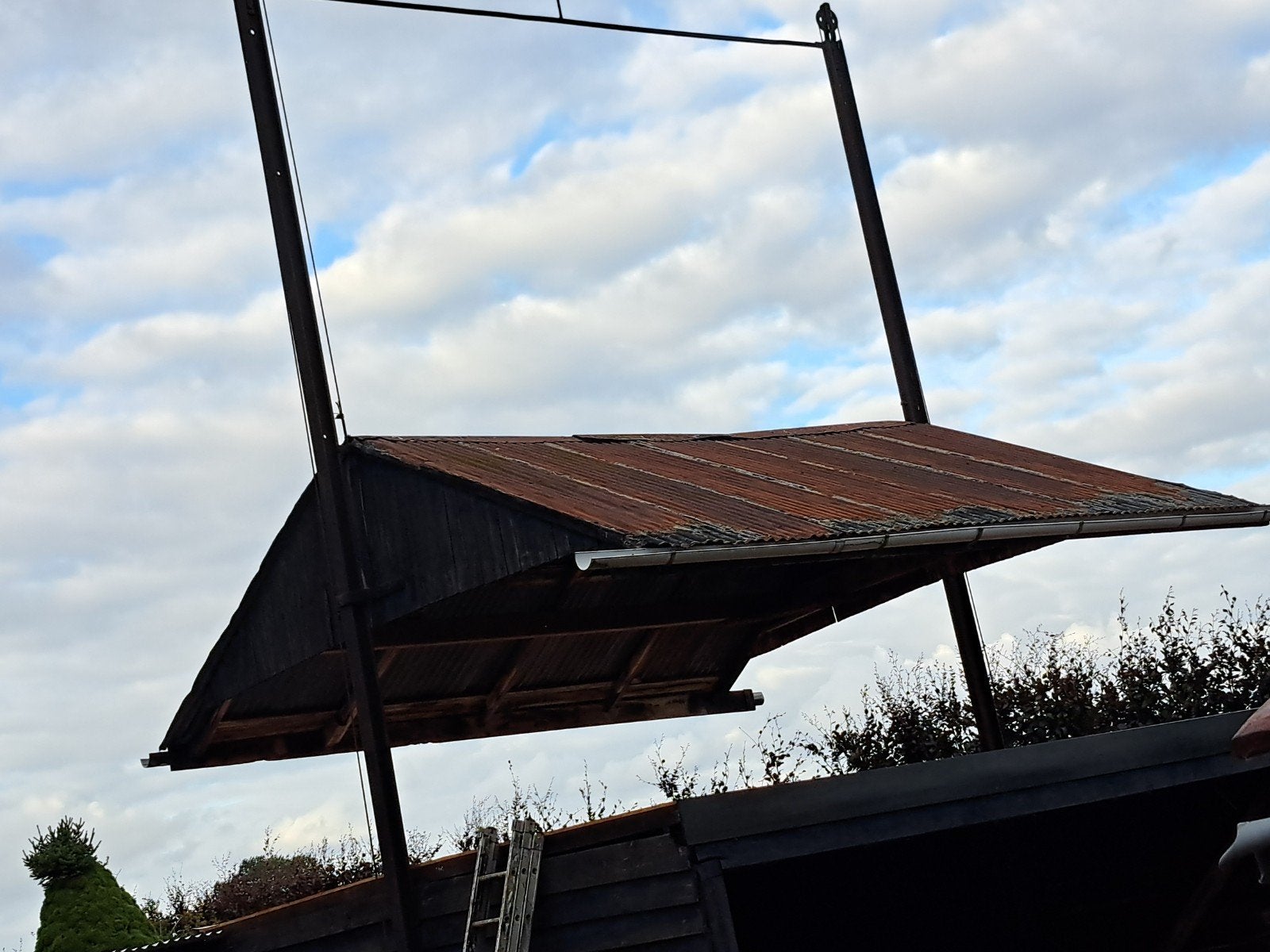 Zinken golf platen zelf demonteren, Ophalen, Gebruikt, 15 m² of meer, Golfplaat