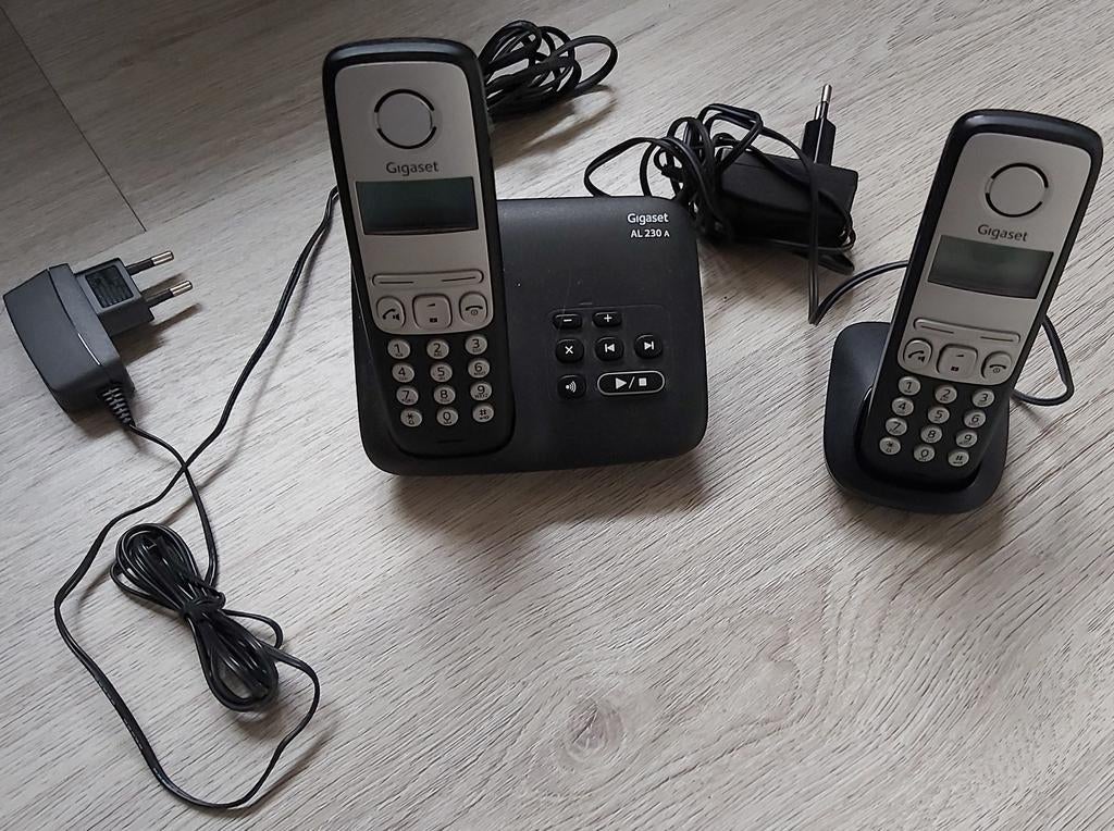 Gigaset AL230A Duo Telefoonset met Antwoordapparaat, Telecommunicatie, Vaste telefoons | Handsets en Draadloos, Ophalen of Verzenden