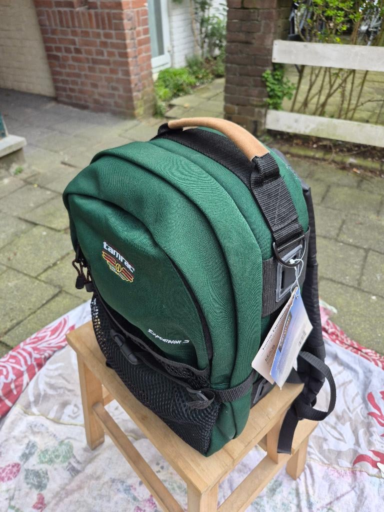 Tamrac Expedition 5 Camera rugtas Groen, nieuw, Sieraden, Tassen en Uiterlijk, Koffers, Zo goed als nieuw, Zacht kunststof, Minder dan 50 cm
