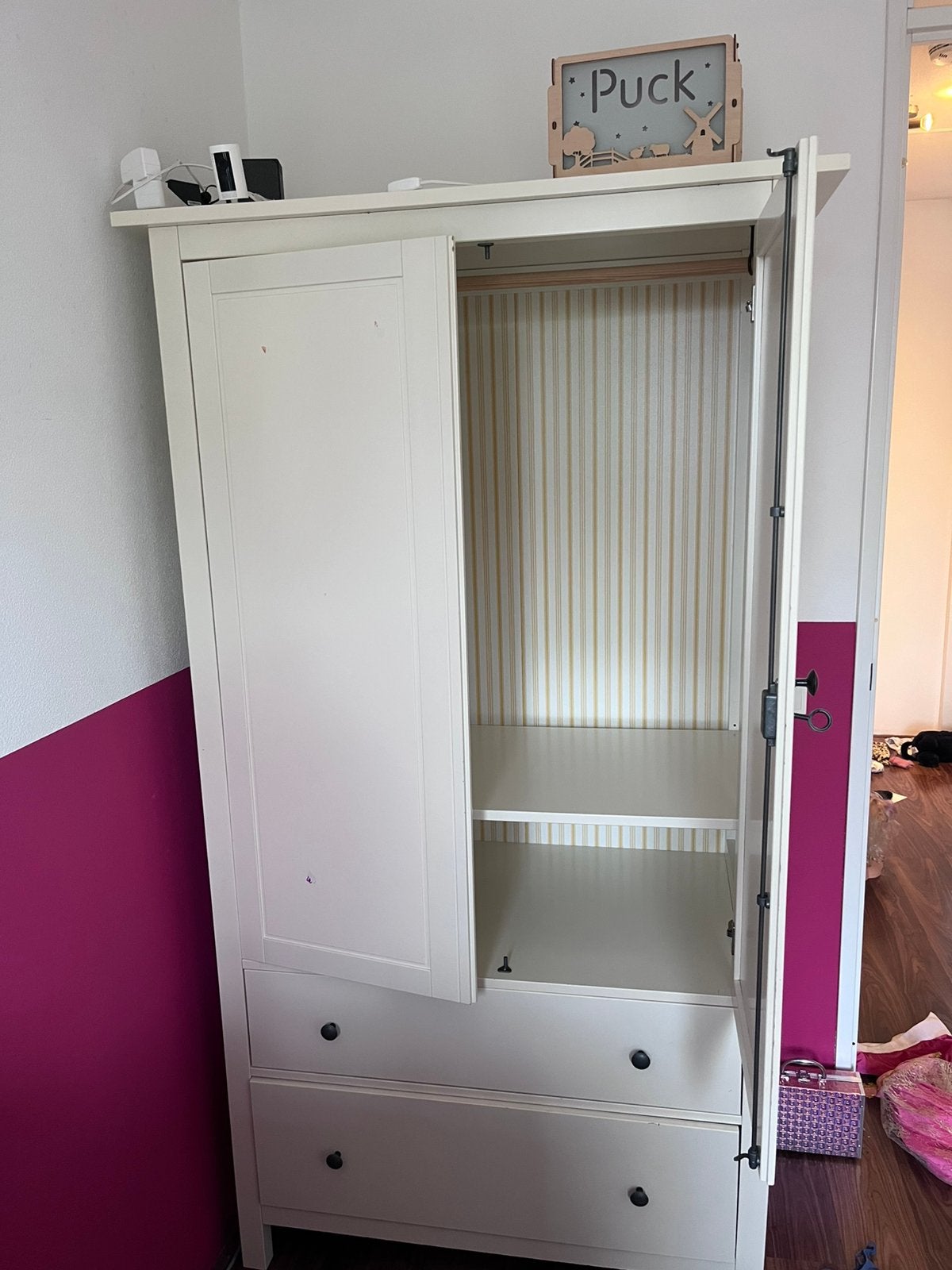 Ikea hemnes kast wit, Huis en Inrichting, Ophalen, Gebruikt, 50 tot 100 cm, Minder dan 100 cm