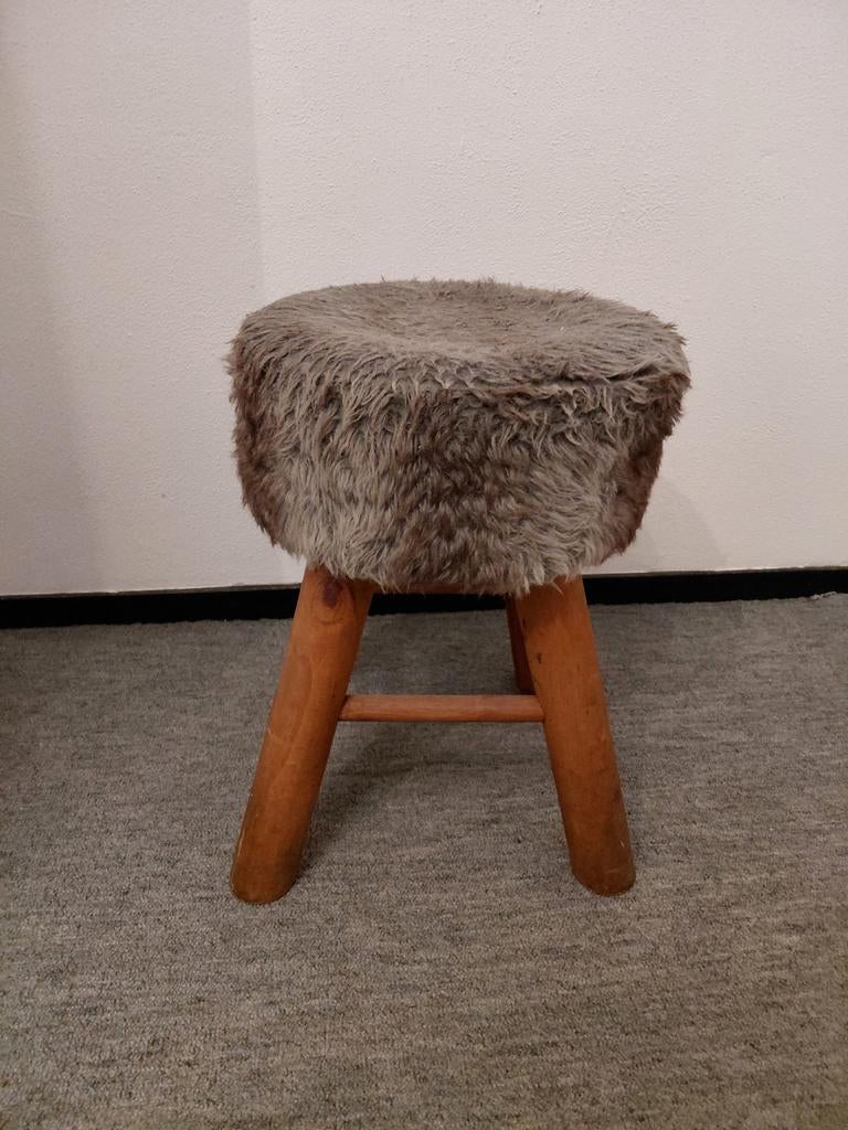 Krukje met vacht, Ophalen, Gebruikt, Hout