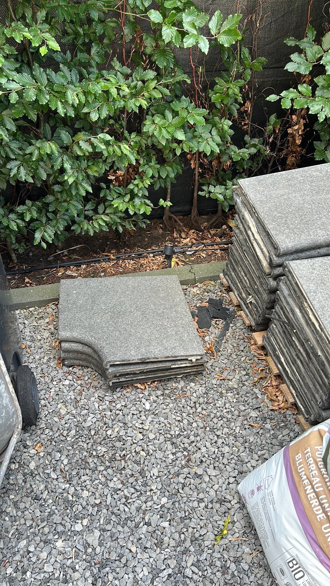Zwembad randen compleet, Ophalen, Gebruikt, Natuursteen, Overige typen
