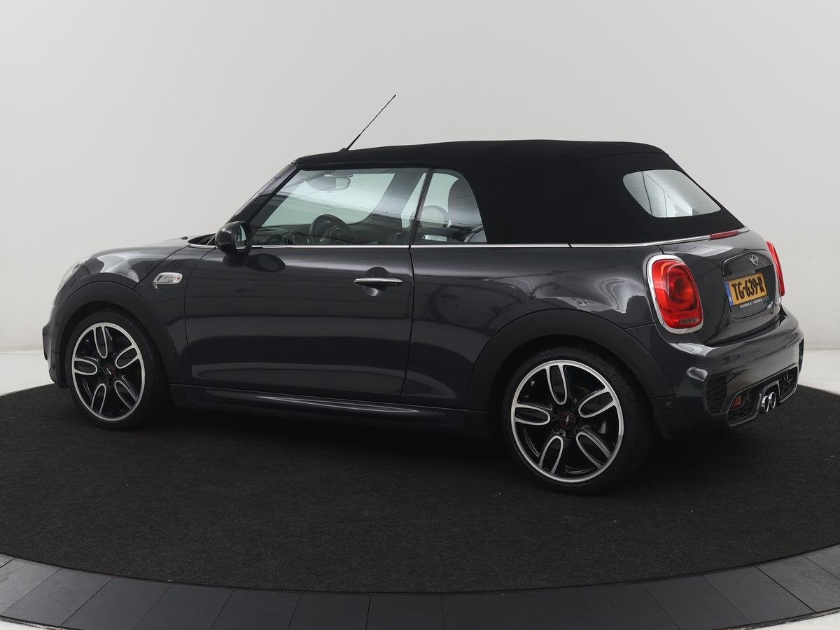 MINI Cabrio 2.0 Cooper S Chili Serious Business | Leder/alca, Auto's, Mini, 1998 cc, Stof, Gebruikt, 4 stoelen