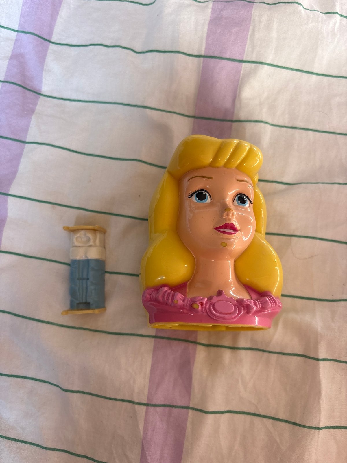 Vintage Polly Pocket Disney Prinses Aurora Compact, Ophalen of Verzenden, Gebruikt, Overige typen