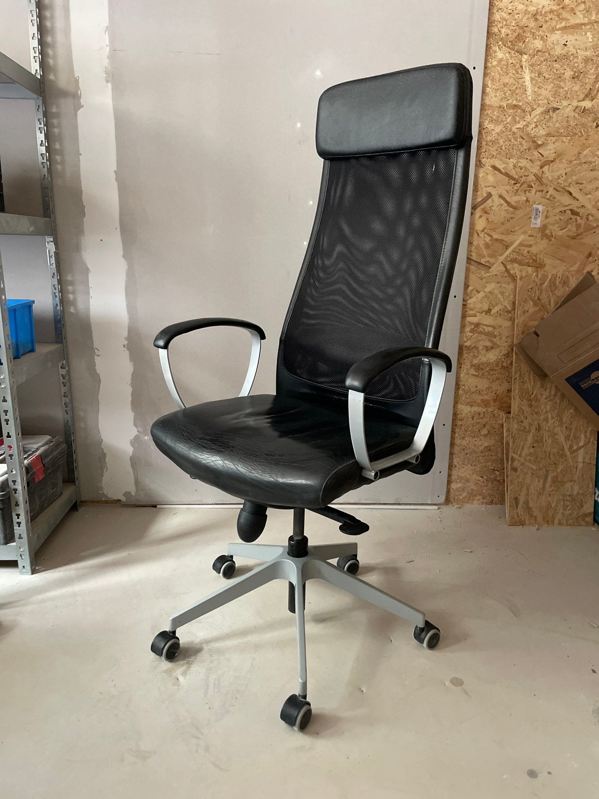 Bureaustoel Ikea Markus, Ophalen, Gebruikt, Zwart, Bureaustoel