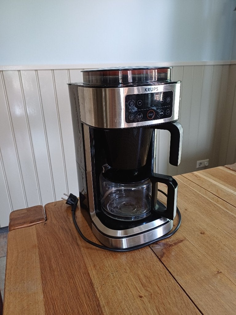 Koffieapparaat Krups, Witgoed en Apparatuur, Ophalen, 10 kopjes of meer, Koffiemachine, Gemalen koffie