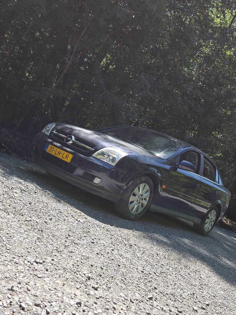 Opel Vectra 2.2 16V SDN 2003 Blauw, Auto's, Opel, Voorwielaandrijving, Stof, Beige, 4 cilinders
