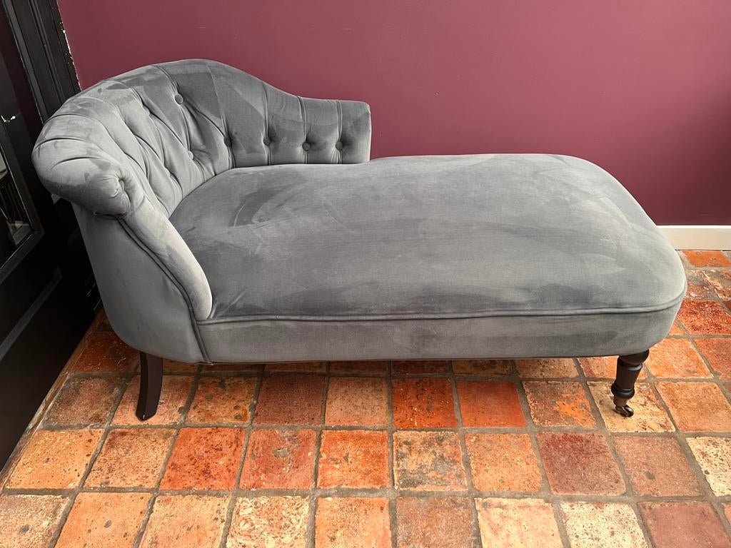 Bouji chaise lonque van Made (vintage look), Huis en Inrichting, Banken | Sofa's en Chaises Longues, Ophalen