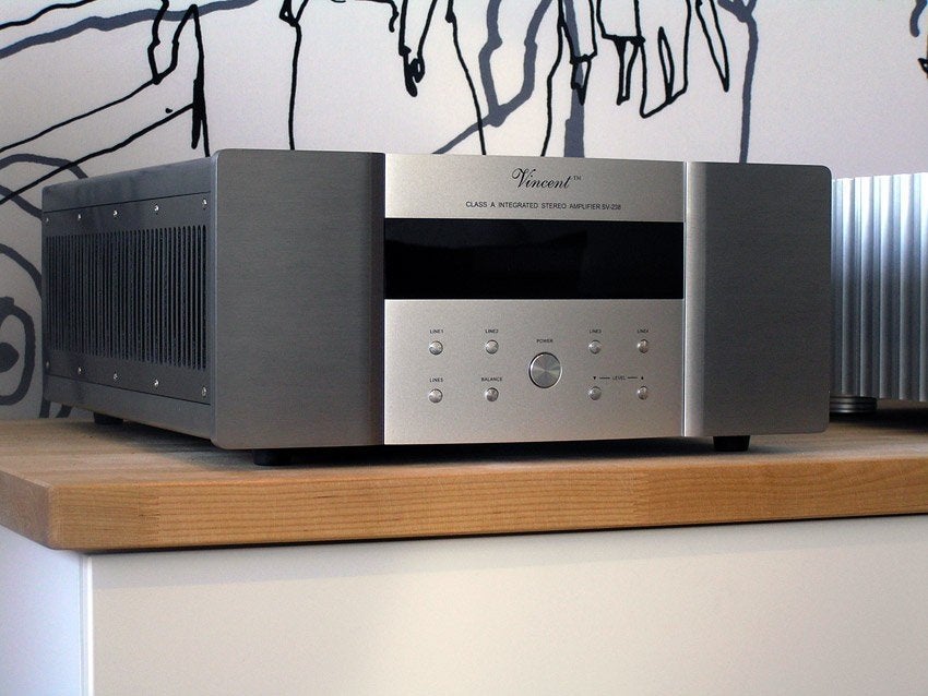 Vincent SV 238 2x200Watt RMS / 8 Ohm(stereo), Ophalen, Zo goed als nieuw, 120 watt of meer, Overige merken