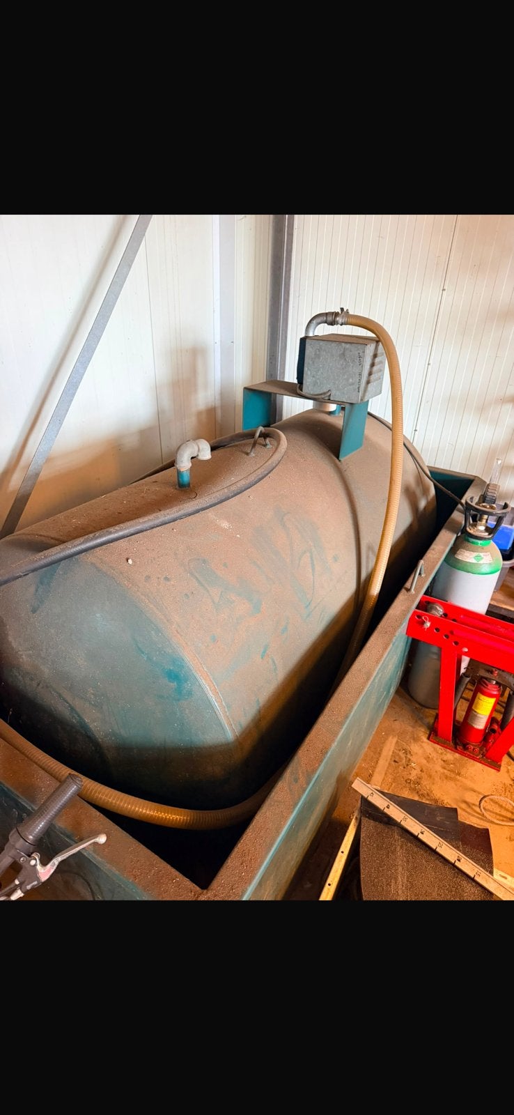 Brandstof tank, Ophalen, Nieuw