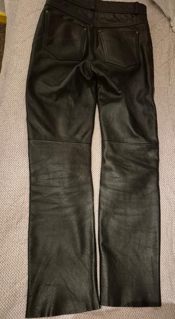 Motorbroek leer heren maat 50, Motoren, Ophalen of Verzenden, Tweedehands, Heren, Broek | leer