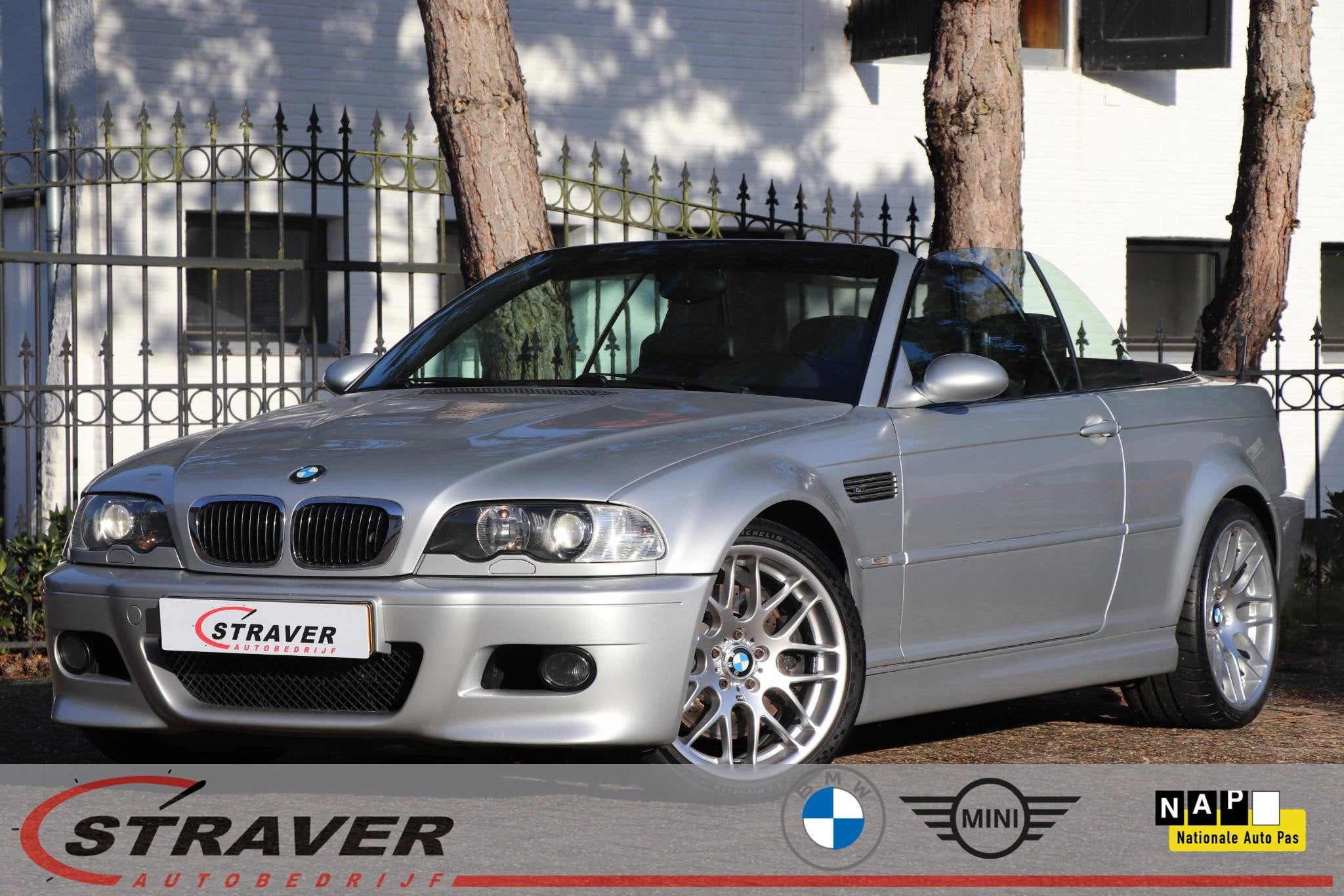BMW 3-serie Cabrio M3 |Harman/Kardon |Stoelverwarming |Elekt, Auto's, Automaat, Achterwielaandrijving, Gebruikt, Cabriolet