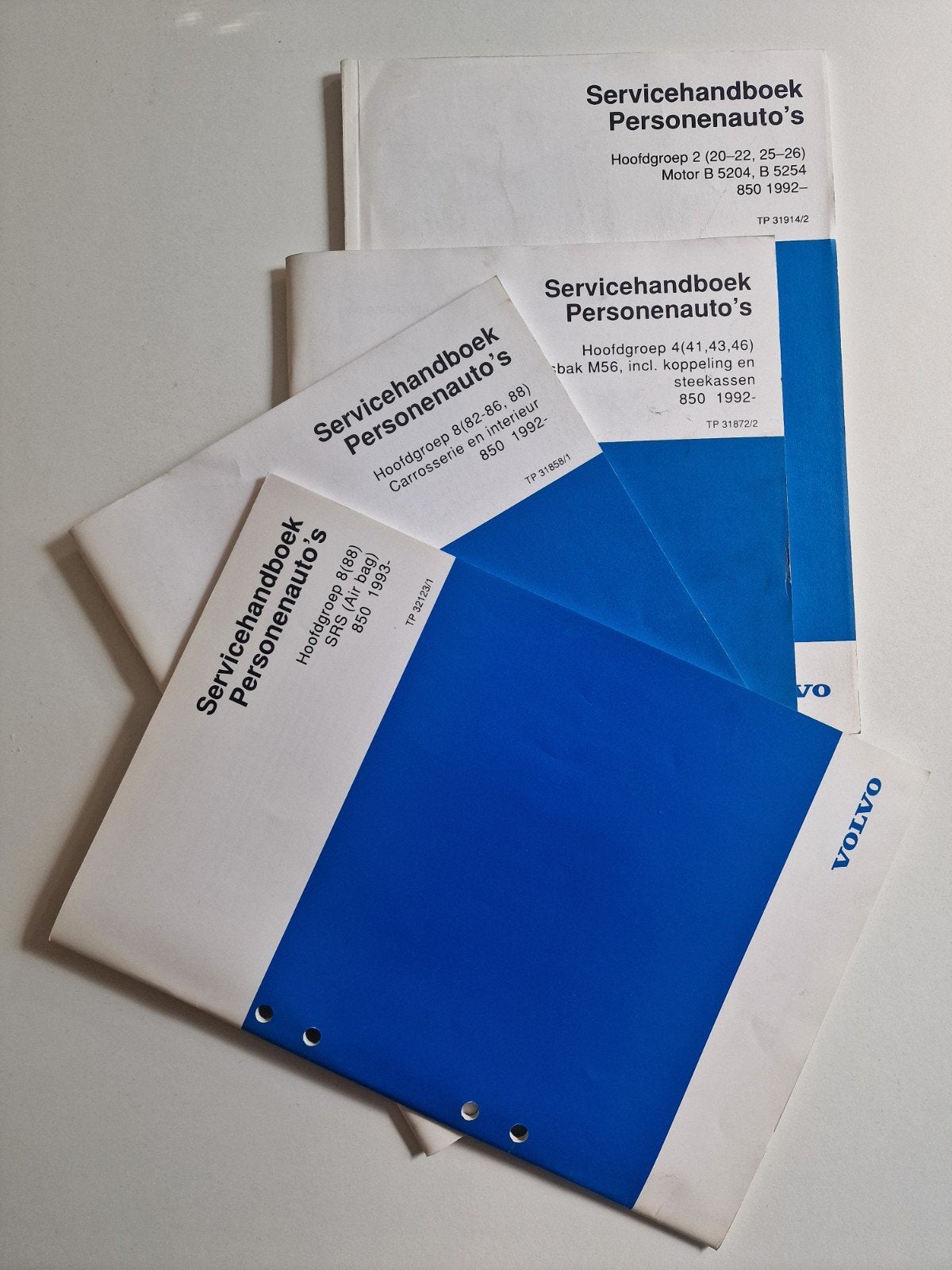 Volvo Servicehandboek Personenauto's 850 (4 delen), Ophalen of Verzenden