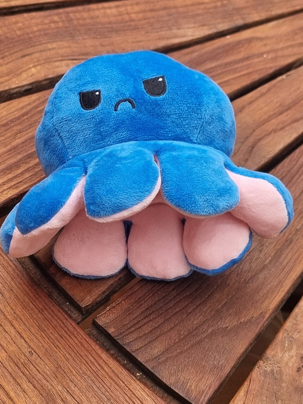 Omkeerbare Octopus Knuffel - Roze/Blauw, Kinderen en Baby's, Speelgoed | Knuffels en Pluche, Overige merken, Overige karakters