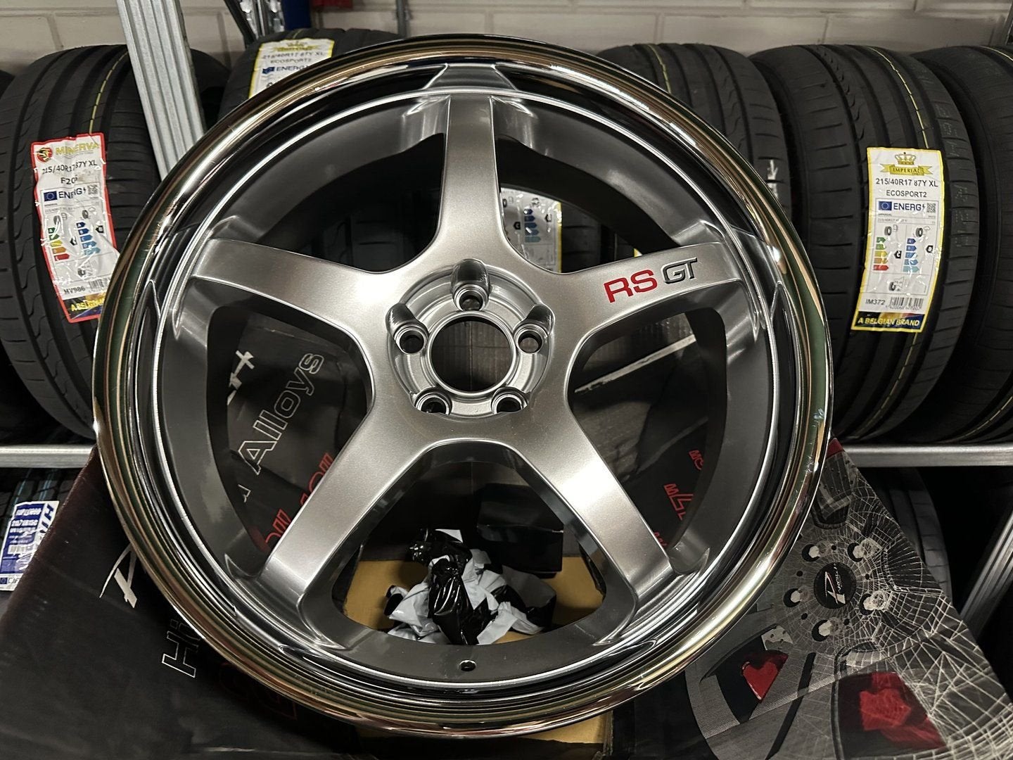 NIEUWE 19inch Breyton Look Cup Velgen set! 5x100 ZEER DIK!
