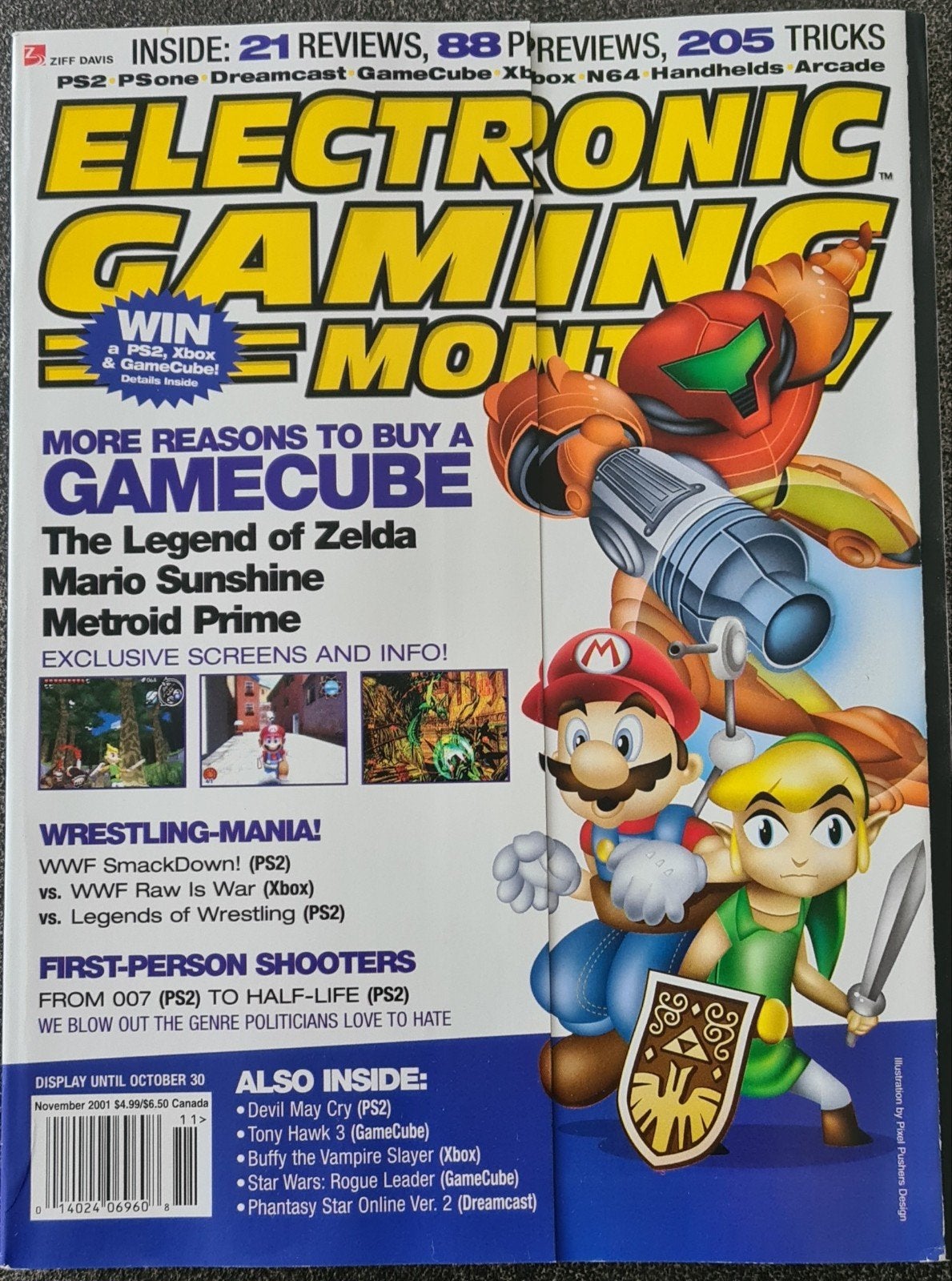 Electronic Gaming Monthly - November 2001 (EGM), Eén comic, Ophalen of Verzenden, Gelezen, Amerika