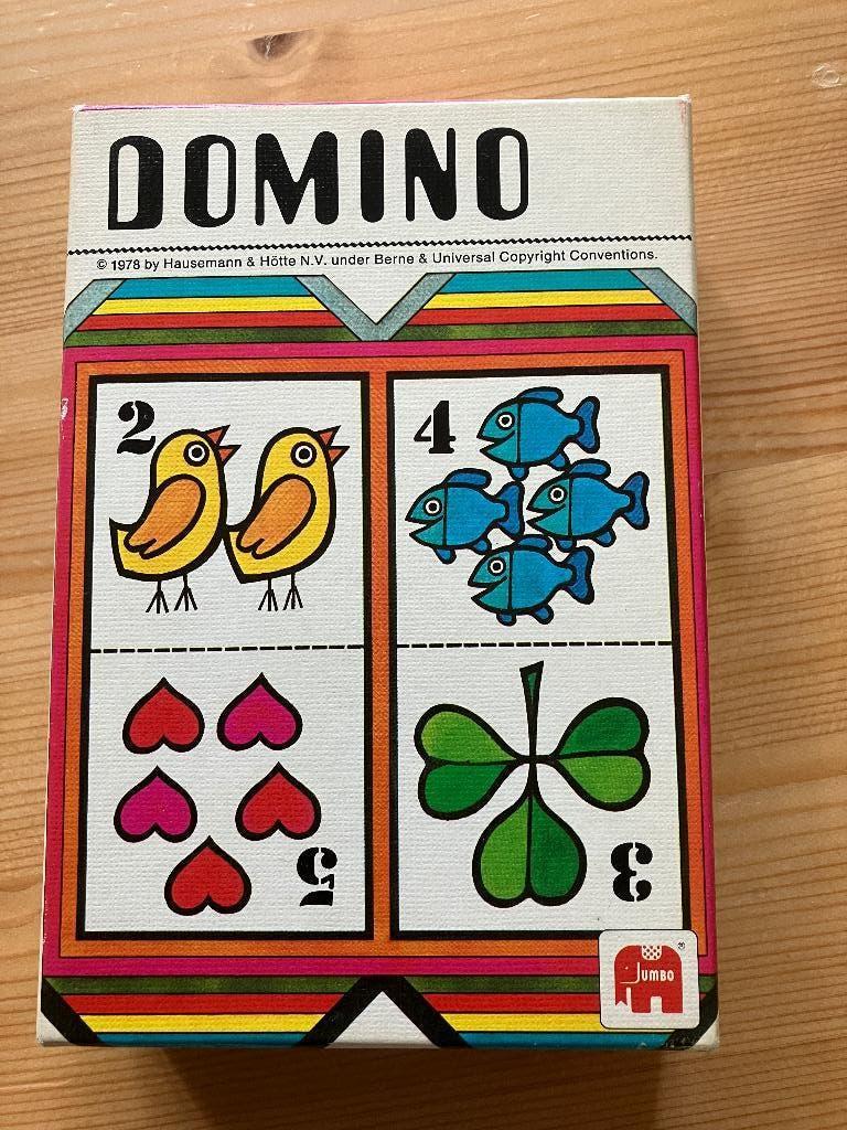 Dominospel van Jumbo, Hobby en Vrije tijd, Gezelschapsspellen | Bordspellen, Ophalen of Verzenden, Gebruikt, Jumbo