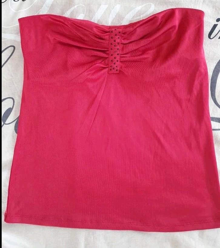 Cache Cache mt xs of s nieuw strapless top ❤️, Nieuw, Ophalen of Verzenden, Rood, Maat 36 (S)