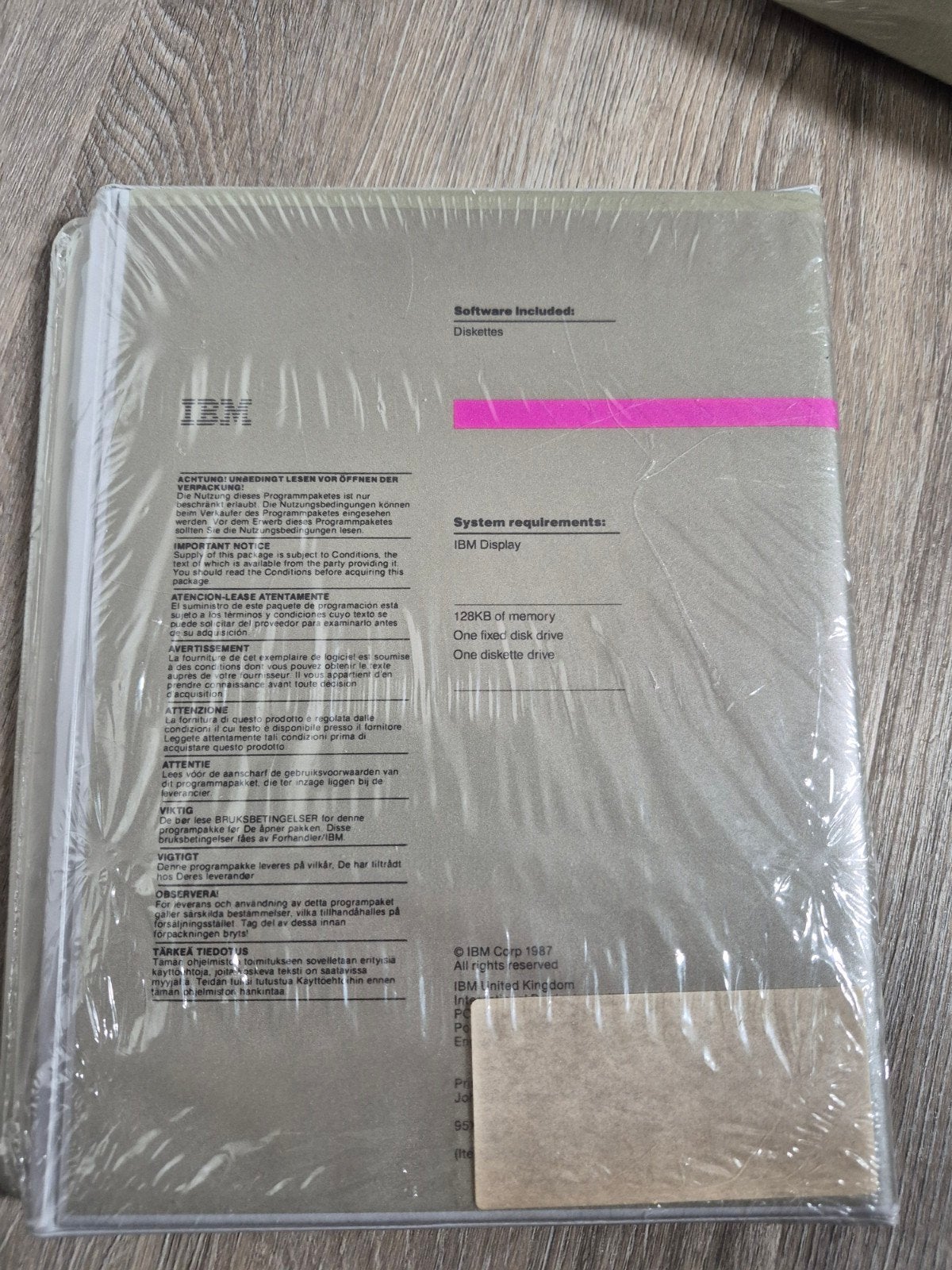 Foto 4 van IBM DisplayWrite4/2 & Fixed Disk Organizer - Nieuw in doos
