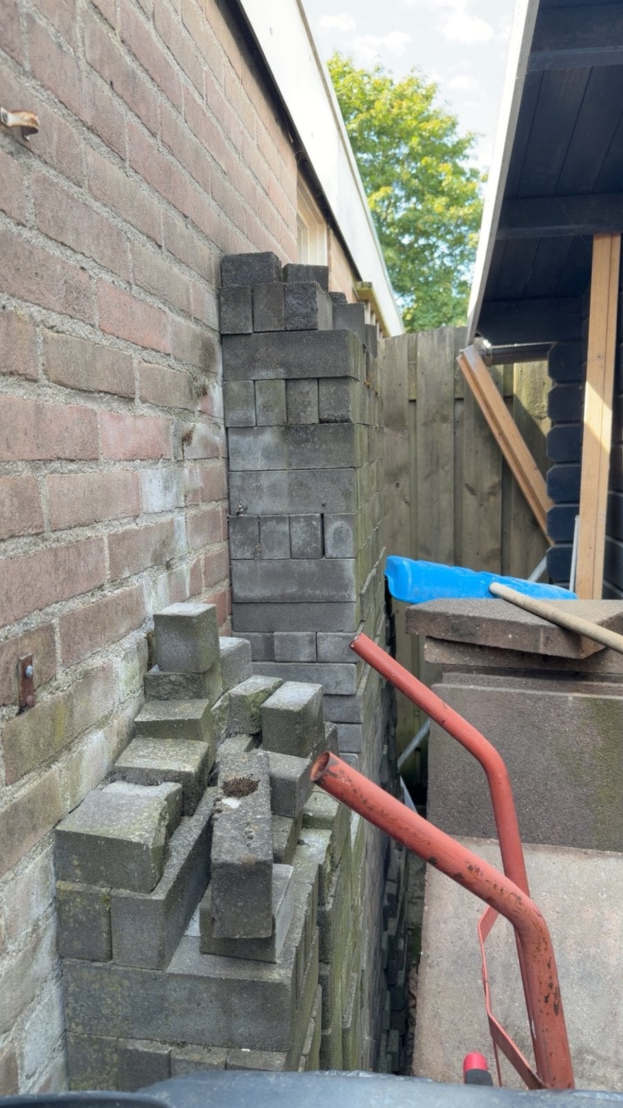 Klinkers gratis af te halen, Tuin en Terras, Ophalen, Gebruikt, Klinkers, 10 m² of meer