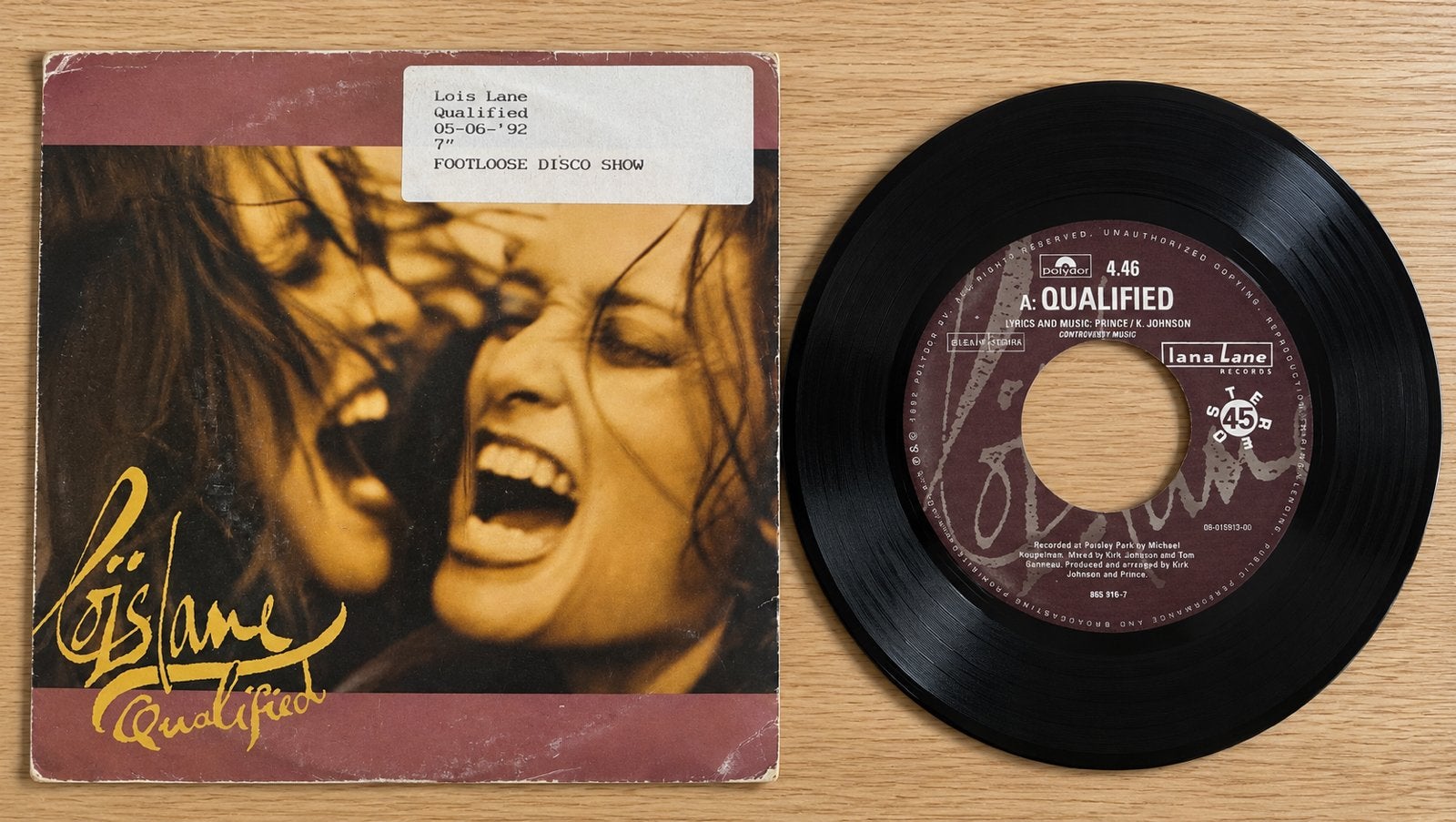 Loïs Lane – Qualified / Single 7 / VG+ / 25-10, Ophalen of Verzenden, Zo goed als nieuw, Pop
