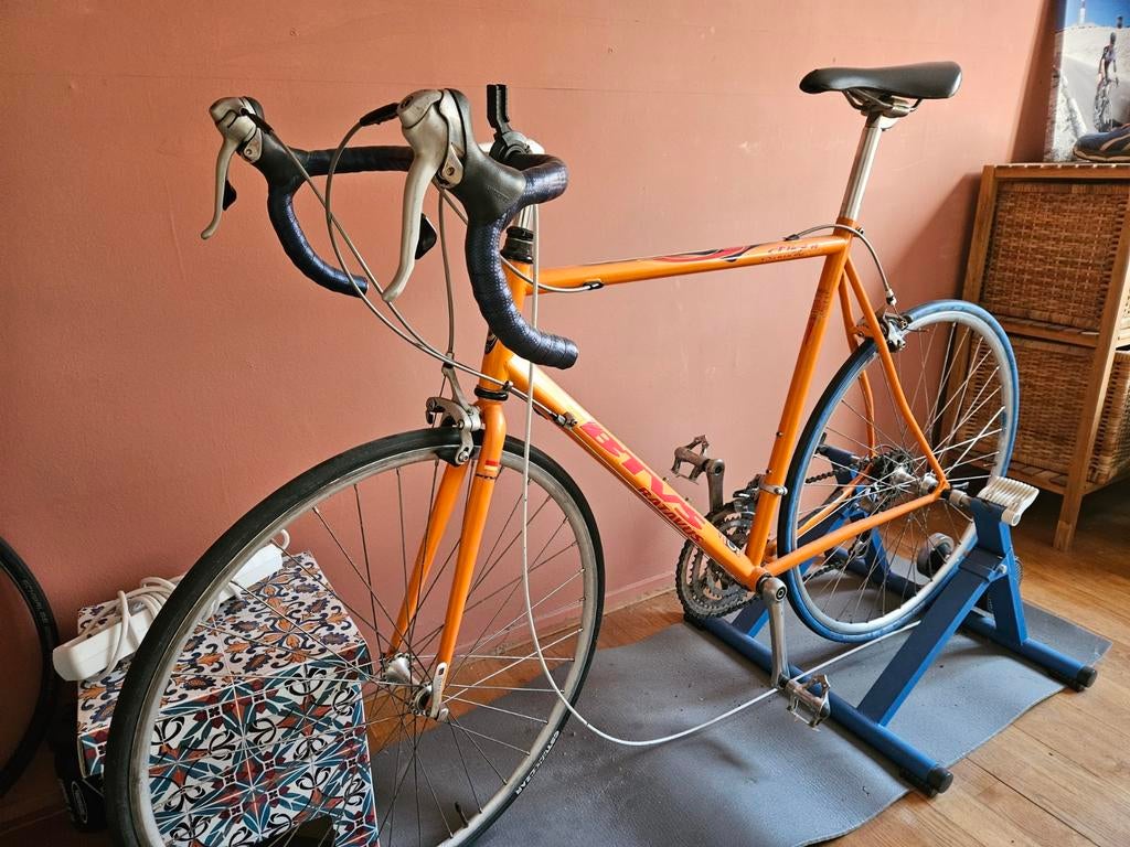 Racefiets met Tacx, Gebruikt, Heren, Aluminium, 57 tot 61 cm