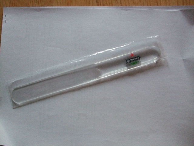 Heineken bierspatel/ afschuimer (nr.7), Ophalen of Verzenden, Nieuw, Overige typen, Heineken