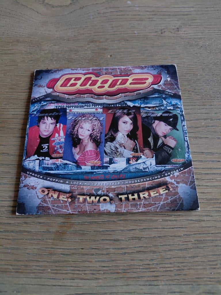 Chipz - One, Two, Three cd single., 1 single, Ophalen of Verzenden, Zo goed als nieuw, Pop