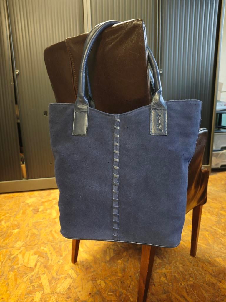 Laimböck blauwe tas, Ophalen of Verzenden, Nieuw, Blauw, Handtas