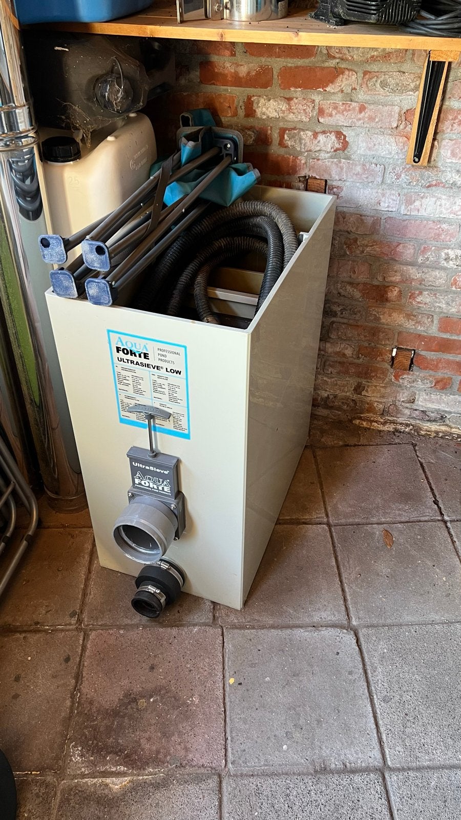 Aqua Forte Ultrasieve Low vijverfilter, Ophalen, Zo goed als nieuw