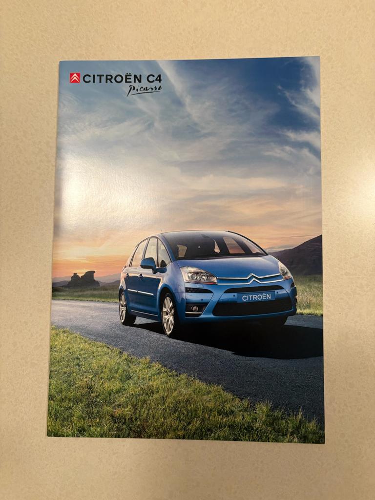 Citroën C4 Picasso brochure - Nieuwstaat met specs en kleure, Boeken, Auto's | Folders en Tijdschriften, Ophalen of Verzenden