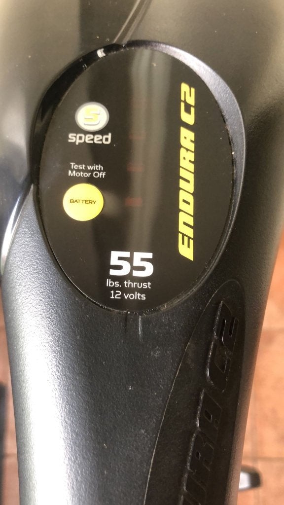 Minn Kota 55 lbs 12V Endura C2, Ophalen, Gebruikt, Motor en Techniek
