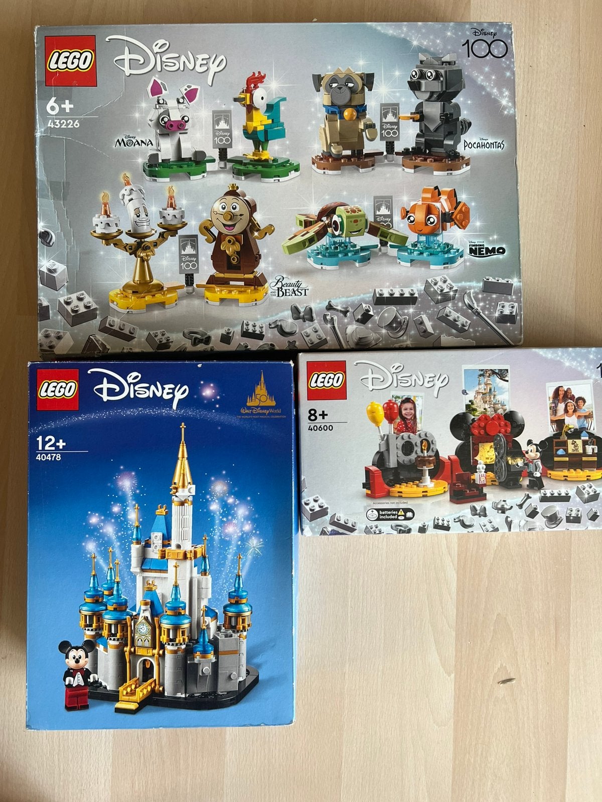 3 lego disney sets, Ophalen of Verzenden, Zo goed als nieuw