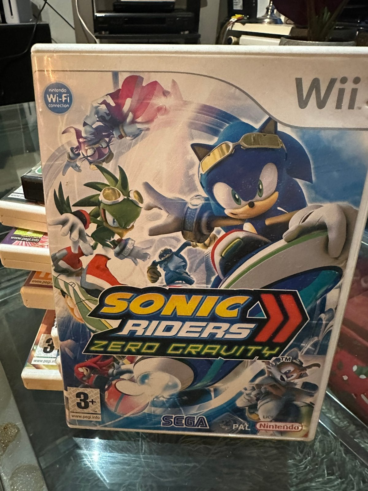 Sonic riders zero gravity, Spelcomputers en Games, Games | Nintendo Wii, 1 speler, Racen en Vliegen, Ophalen of Verzenden, Zo goed als nieuw