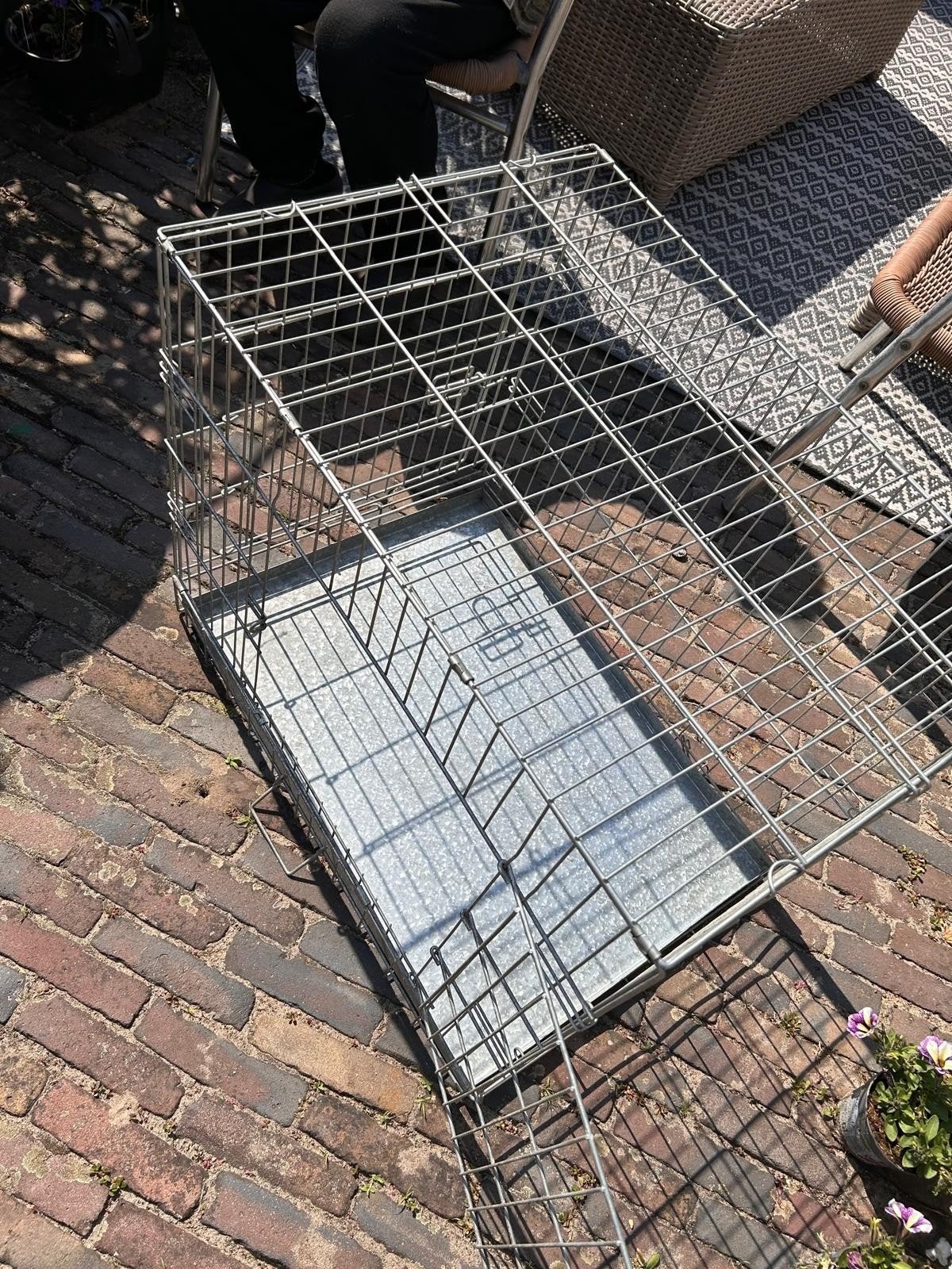 Bench medium, Dieren en Toebehoren, Hondenhokken, Ophalen, Zo goed als nieuw, 75 tot 110 cm, Minder dan 65 cm
