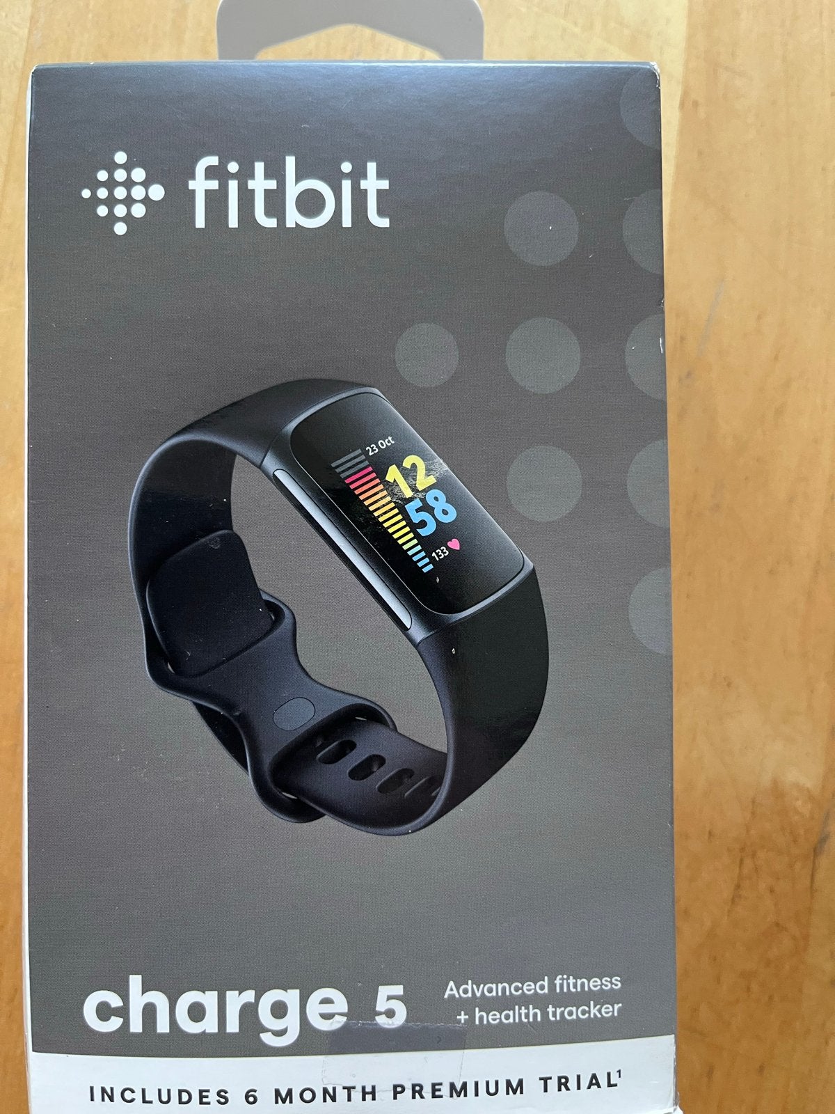 Fitbit Charge 5 Advanced Fitness + Health Tracker Z.g.a.n., Ophalen of Verzenden, Zo goed als nieuw, Zwart, Android