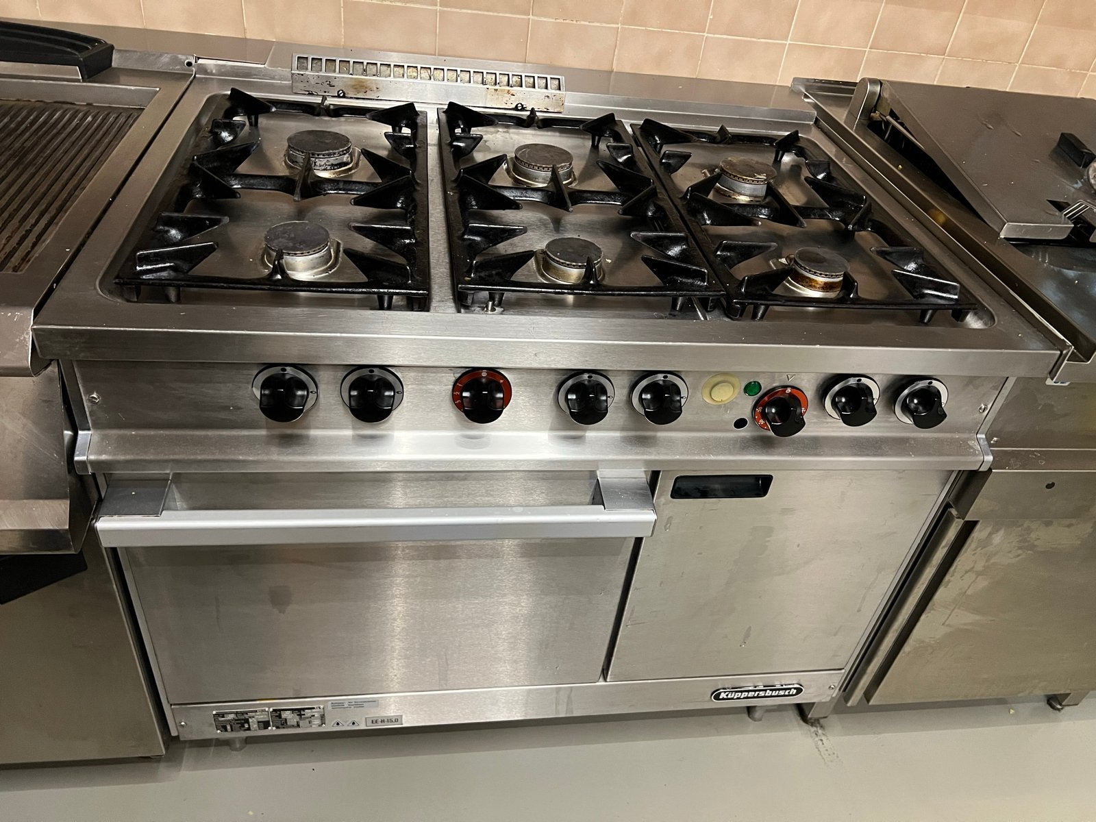 Küppersbusch Fornuis met Oven - Professionele Horeca Kwalite, Ophalen, Gebruikt