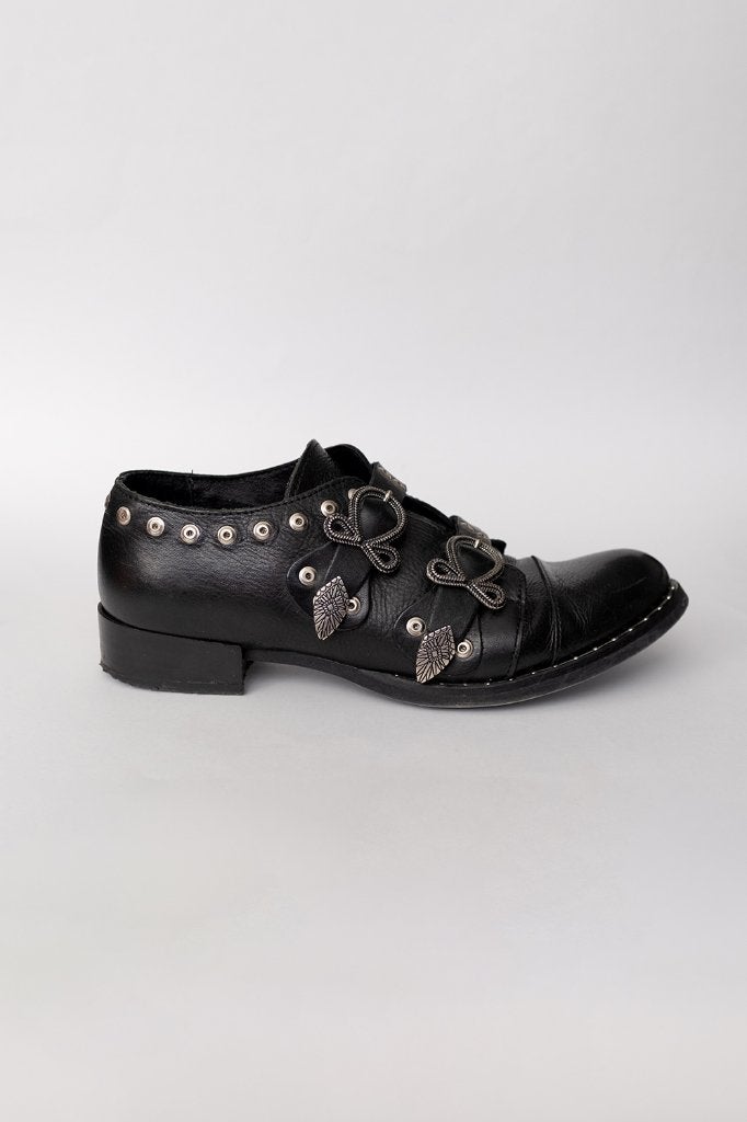 Leren Loafers met Studs Metisse Maat 37, Ophalen of Verzenden, Gedragen, Metisse, Instappers